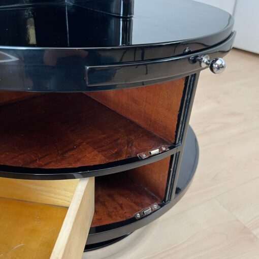 Art Deco Side Table, Revolving, Marble, France circa 1930 - Image 18