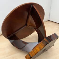Art Deco Round Side Table, Rosewood Veneer, France circa 1930 - Image 18