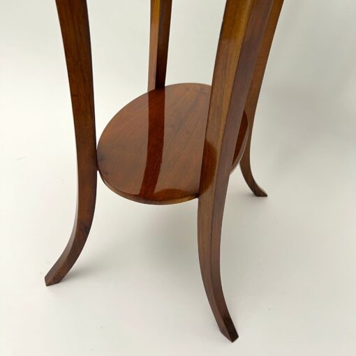 Oval Biedermeier Side Table, South Germany circa 1820 - Image 19