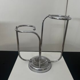 Chrome Umbrella Stand, Art Deco, Belgium circa 1930