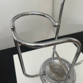 Chrome Umbrella Stand, Art Deco, Belgium circa 1930