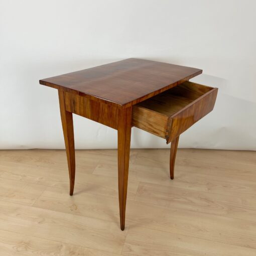 Biedermeier Cherrywood Side Table, South Germany circa 1820 - Image 4
