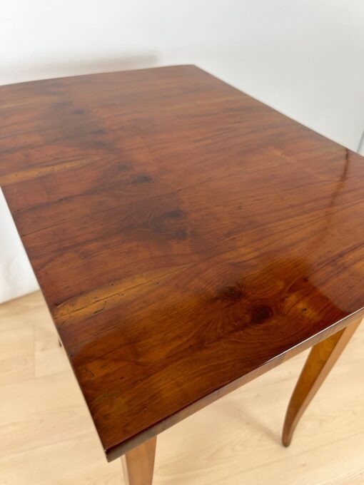 Biedermeier Cherrywood Side Table, South Germany circa 1820 - Image 9