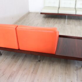Italian Design Sofa Set by Saporiti with Original Label, circa 1960s
