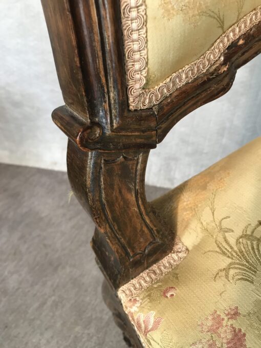 Set of 5 Baroque Dining Chairs, Germany 18th century - Image 8
