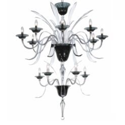 Contemporary Murano Glass Chandelier- Shanghai model- Styylish