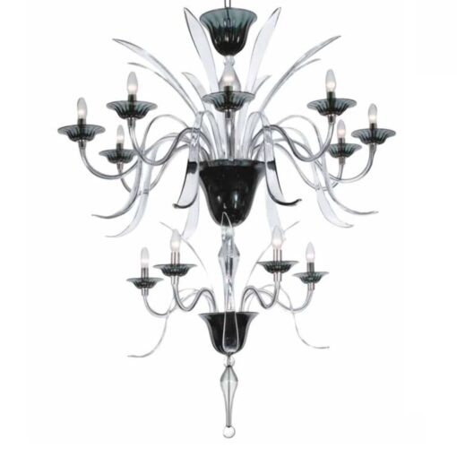 Contemporary Murano Glass Chandelier- Shanghai model- Styylish