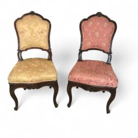 Set of 5 Baroque Dining Chairs, Germany 18th century