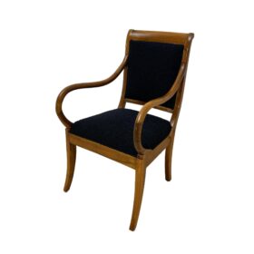 Biedermeier Walnut Armchair, South Germany circa 1835