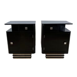 Pair of Art deco Bedside Cabinets- Styylish