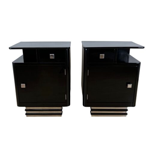 Pair of Art deco Bedside Cabinets- Styylish