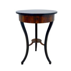 Round Biedermeier Sewing Table - Styylish