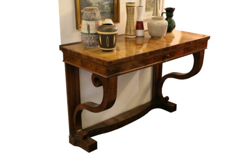 Viennese Biedermeier Walnut Console, c. 1825. - Image 2