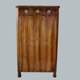 Biedermeier Tall Trumeau Chest, c. 1825.
