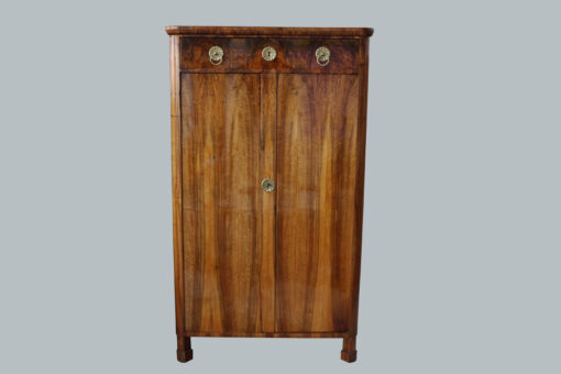 Biedermeier Tall Trumeau Chest, c. 1825. - Image 2