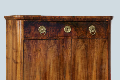 Biedermeier Tall Trumeau Chest, c. 1825. - Image 3