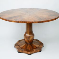 Alternative view of Viennese Biedermeier Walnut Table, 1825