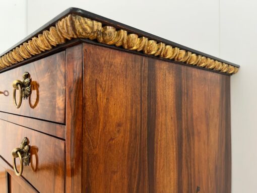 Biedermeier Chest, Walnut Veneer, Cherry, Austria circa 1815 - Image 13