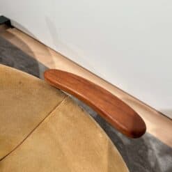 Pair of Balloon Lounge Chairs by Hans Olsen, Yellow Suede, Denmark circa 1960 - Image 13