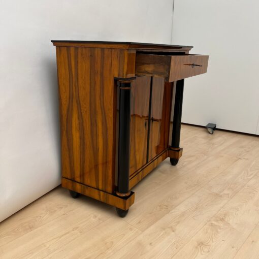 Biedermeier Half-Cabinet, Walnut, South Germany circa 1825 - Image 14