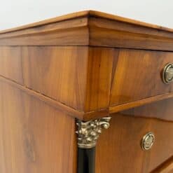Empire Commode, Cherry Veneer, Brass, Germany circa 1820 - Image 14