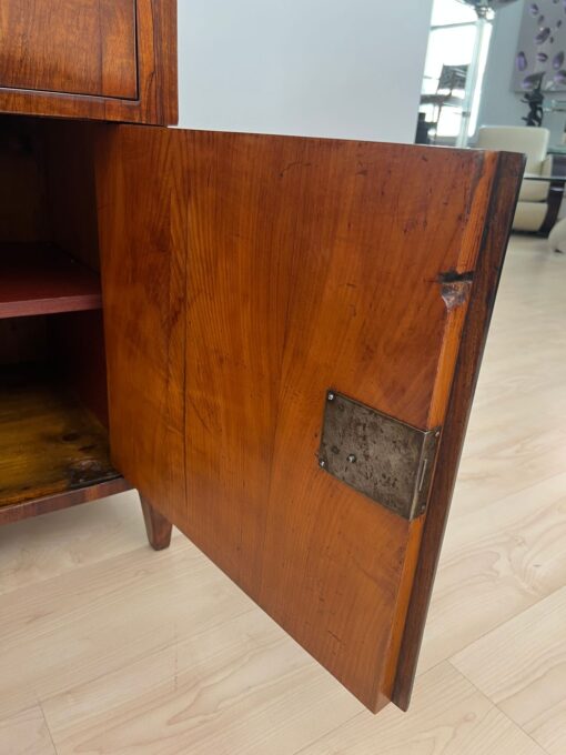 Biedermeier Chest, Walnut Veneer, Cherry, Austria circa 1815 - Image 14