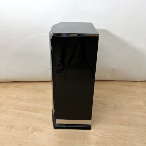 Art Deco Bar Cabinet, Black Lacquer, France circa 1930 - Image 15
