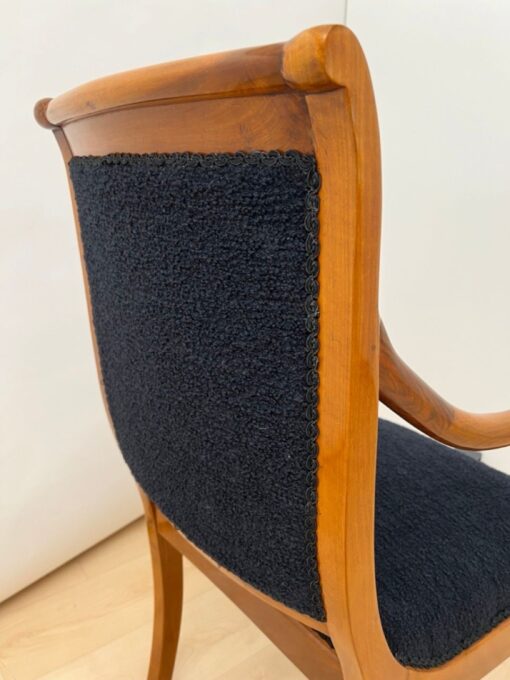 Biedermeier Walnut Armchair, South Germany circa 1835 - Image 15