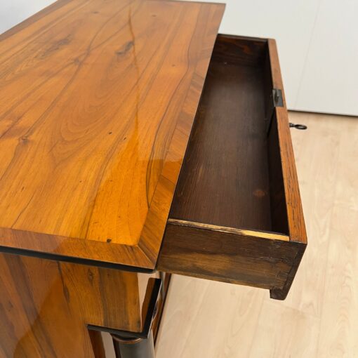 Biedermeier Half-Cabinet, Walnut, South Germany circa 1825 - Image 15