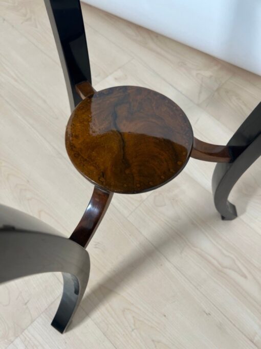 Round Biedermeier Sewing Table, South Germany circa 1825 - Image 15