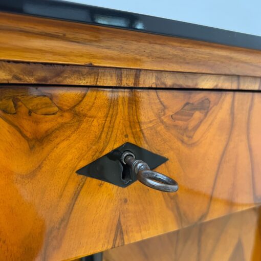 Biedermeier Half-Cabinet, Walnut, South Germany circa 1825 - Image 16
