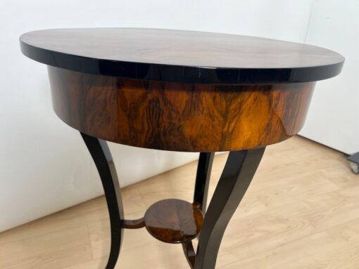 Round Biedermeier Sewing Table, South Germany circa 1825 - Image 17