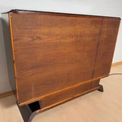Art Deco Vitrine Sideboard, Macassar Ebony, Maple, Brass, Paris circa 1930 - Image 18