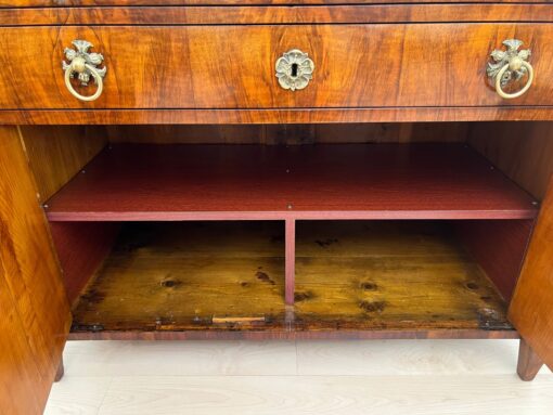 Biedermeier Chest, Walnut Veneer, Cherry, Austria circa 1815 - Image 18