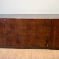 Long Art Deco Sideboard, Macassar Ebony, Maple, Chrome, France circa 1930 - Image 20