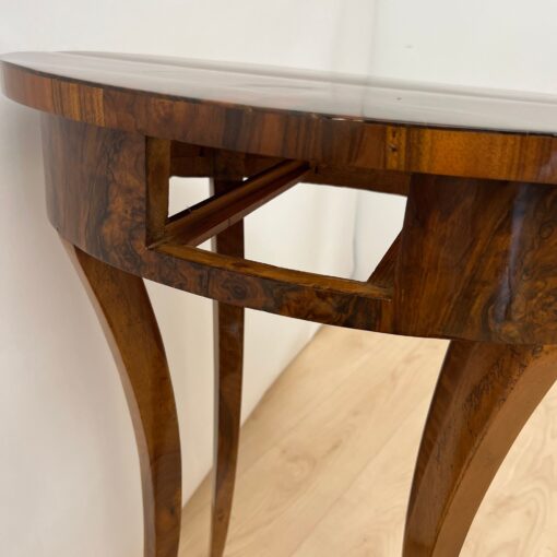 Oval Biedermeier Side Table, South Germany circa 1820 - Image 20