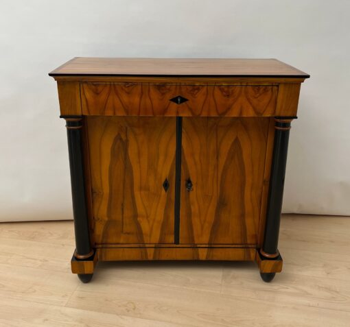 Biedermeier Half-Cabinet, Walnut, South Germany circa 1825 - Image 2