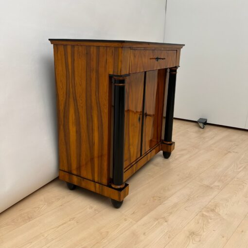 Biedermeier Half-Cabinet, Walnut, South Germany circa 1825 - Image 4