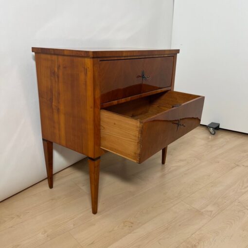 Biedermeier Chest of Two Drawers, South Germany circa 1820 - Image 5