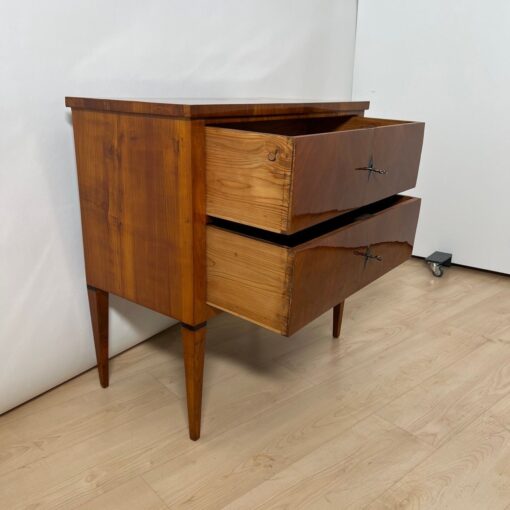 Biedermeier Chest of Two Drawers, South Germany circa 1820 - Image 6