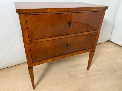 Biedermeier Chest of Two Drawers, South Germany circa 1820 - Image 8