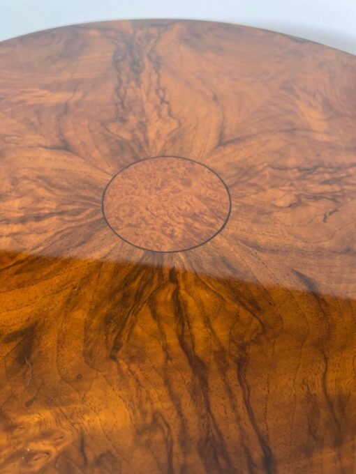 Round Biedermeier Sewing Table, South Germany circa 1825 - Image 8