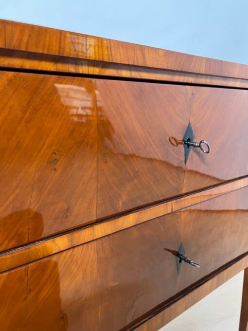 Biedermeier Chest of Two Drawers, South Germany circa 1820 - Image 9