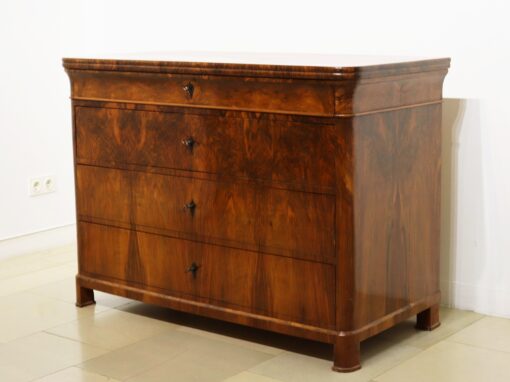 19th-Century Biedermeier Commode, Walnut, Vienna, c. 1830 - Image 2