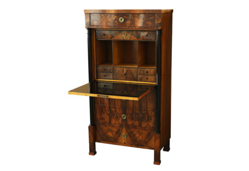 Viennese Biedermeier Walnut Secretaire. Vienna, c. 1825 - Image 4