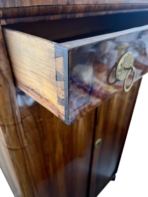 Biedermeier Tall Trumeau Chest, c. 1825. - Image 5