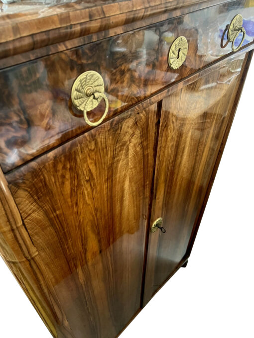 Biedermeier Tall Trumeau Chest, c. 1825. - Image 11