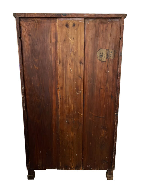 Biedermeier Tall Trumeau Chest, c. 1825. - Image 10