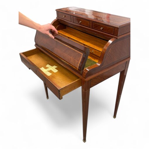 French Secretary Desk- showing the mechanism of the writing surface- Styylish