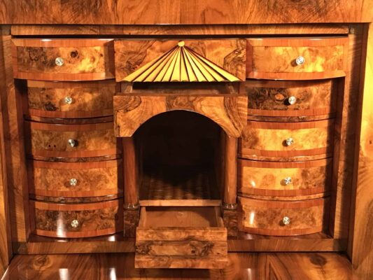 Interior of a Biedermeier Secretary Desk- Styylish